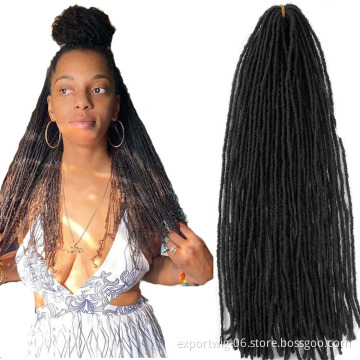 Wholesale Sister Locs Faux Locs Braiding Dreadlock Crochet Braid Hair Dreadlocs Hair Extensions Mixed Color For Man And Woman